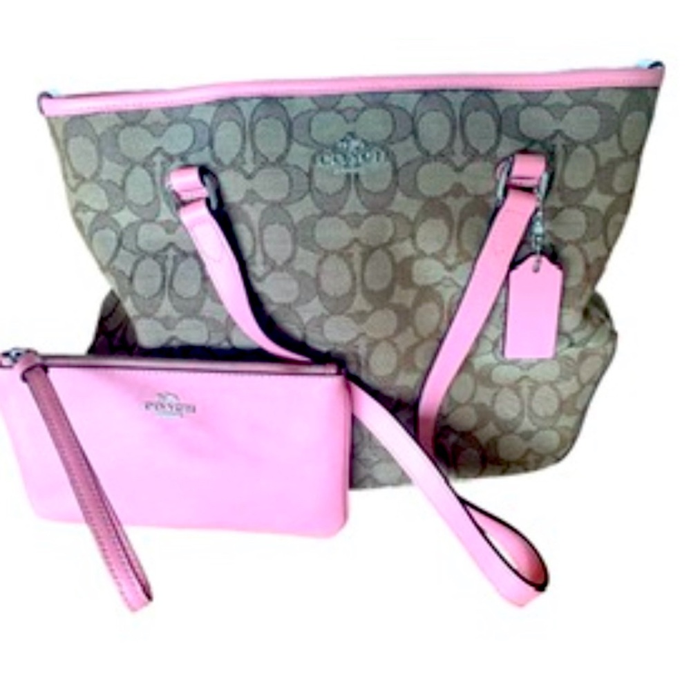 Coach Tote EUC Signature/Light Khaki
Blossom Tote